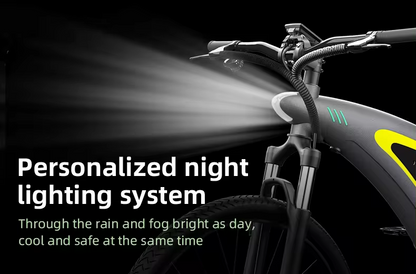 Adult High-Speed Electric Mountain Bike (500W/750W) – 50MPH Off-Road & Commuter E-Bike with Full Suspension & Lithium Battery