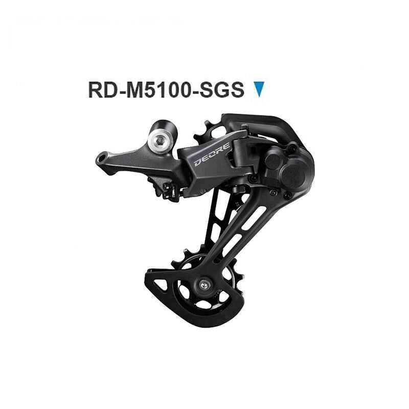 Transmisión SHIMANO Deore de 10 velocidades, cambio trasero MTB de 12 velocidades, cambio mejorado M5100, desviador SHIMANO M7100 