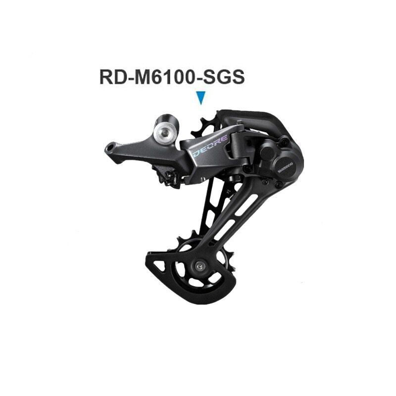 Transmisión SHIMANO Deore de 10 velocidades, cambio trasero MTB de 12 velocidades, cambio mejorado M5100, desviador SHIMANO M7100 