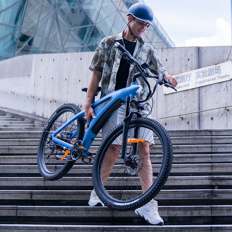 Adult High-Speed Electric Mountain Bike (500W/750W) – 50MPH Off-Road & Commuter E-Bike with Full Suspension & Lithium Battery