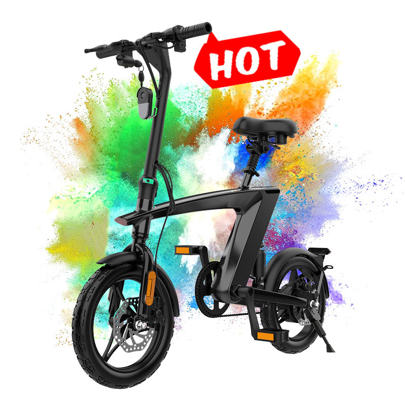 Quick-Fold City E-Bike for Daily Commuting