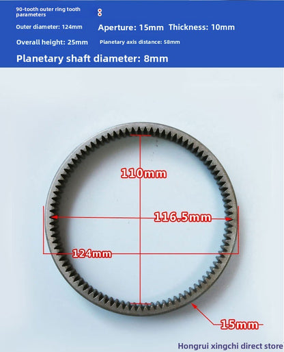 36 Steel Tooth Electric Scooter Accessories Collection