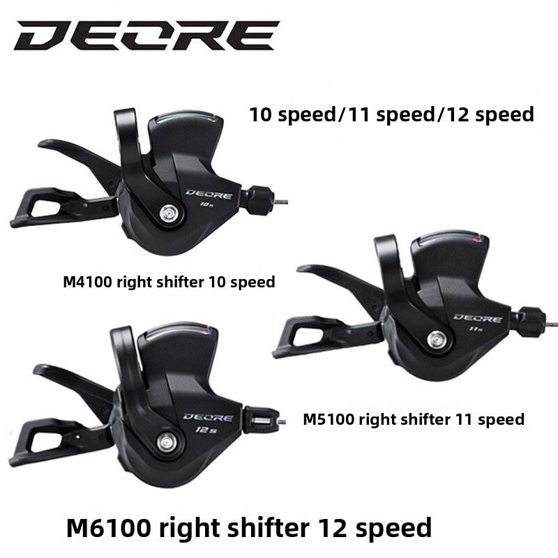 Transmisión SHIMANO Deore de 10 velocidades, cambio trasero MTB de 12 velocidades, cambio mejorado M5100, desviador SHIMANO M7100 