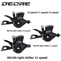 Transmisión SHIMANO Deore de 10 velocidades, cambio trasero MTB de 12 velocidades, cambio mejorado M5100, desviador SHIMANO M7100 
