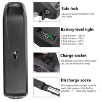 Hailong No. 1 lithium battery for Ebike