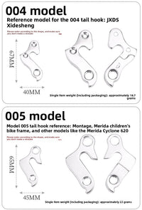 Bicycle Rear Derailleur Hanger Replacement for MTB, Road & Folding Bikes