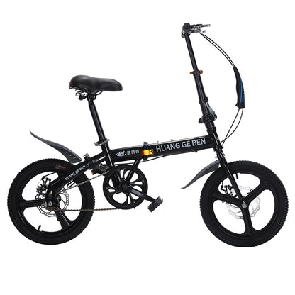 16" & 20" Portable Folding Bike: Lightweight City Bicycle for All