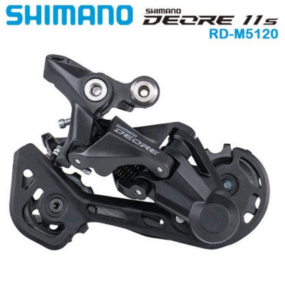 Transmisión SHIMANO Deore de 10 velocidades, cambio trasero MTB de 12 velocidades, cambio mejorado M5100, desviador SHIMANO M7100 
