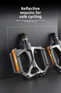 Bunguo Bicycle Diamond-Shaped Nylon Foot Pedals