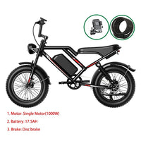 S8 Dual-Hub-Motor Electric Bike – Long-Range 20-Inch E-Bike