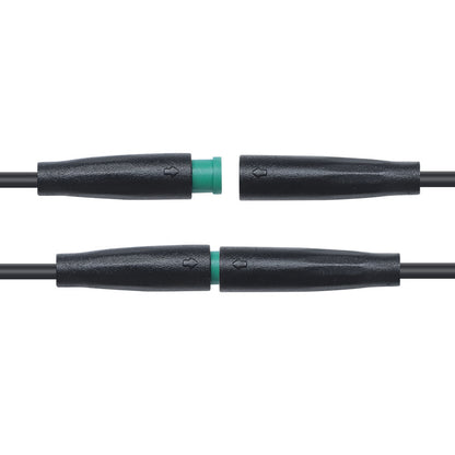 Conector micro impermeable M6 para bicicleta eléctrica, 2, 3, 4 y 5 pines, macho y hembra, cable de alimentación, enchufe rápido 