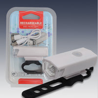 USB Rechargeable Front & Rear Bike Light Set for MTB & Road Bikes
