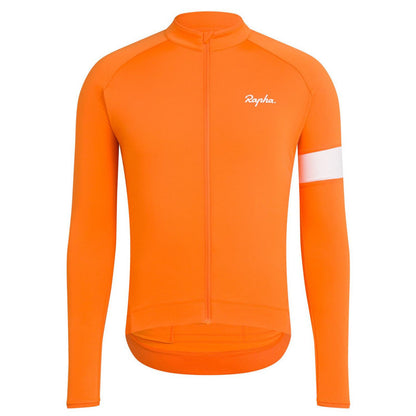 Maillot de ciclismo polar térmico de invierno de manga larga, camiseta unisex de ciclismo de carretera y MTB 