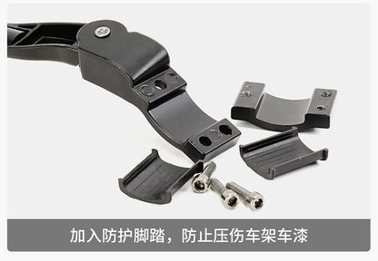 Bicycle Kickstand Center Mount Bike Stand Universal Mountain Bike Road Bike Foot Support Outdoor Cycling Gear Parking Bracket