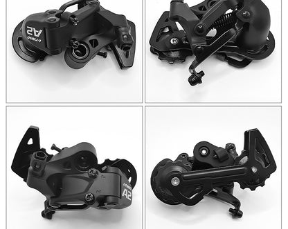 Cambio trasero universal para bicicleta de montaña de 7 a 12 velocidades, cambio trasero universal de 24 velocidades, actualización de desviador universal de 11 velocidades 