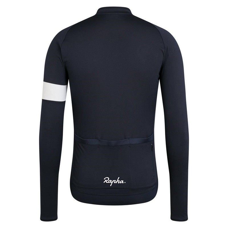 Maillot de ciclismo polar térmico de invierno de manga larga, camiseta unisex de ciclismo de carretera y MTB 