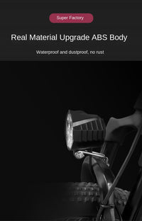 Foco LED plegable superbrillante de 12 W, luz delantera de conducción impermeable para exteriores 