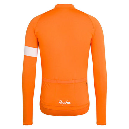 Maillot de ciclismo polar térmico de invierno de manga larga, camiseta unisex de ciclismo de carretera y MTB 
