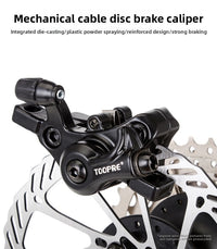 Kit de conversión de freno de disco para bicicleta eléctrica, sistema de freno de disco universal para MTB