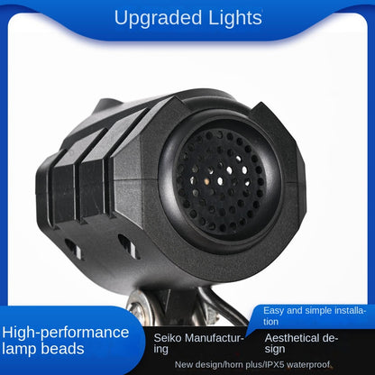 Super Bright Ebike LED Headlight Universal, Scooter LED Headlight Waterproof