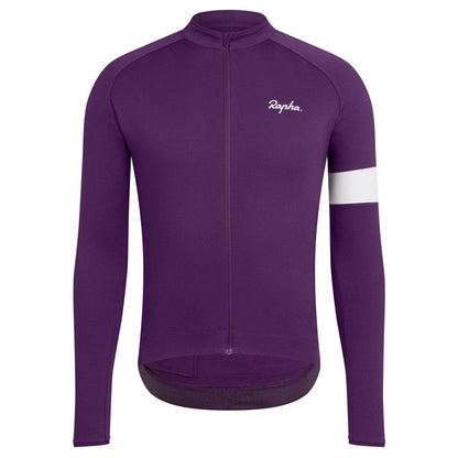 Maillot de ciclismo polar térmico de invierno de manga larga, camiseta unisex de ciclismo de carretera y MTB 