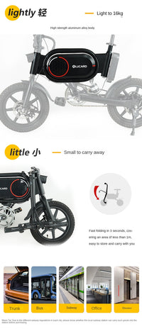 Electric Scooter Portable Foldable Electric Assist Commuter Scooter Small Commuter Scooter Fast