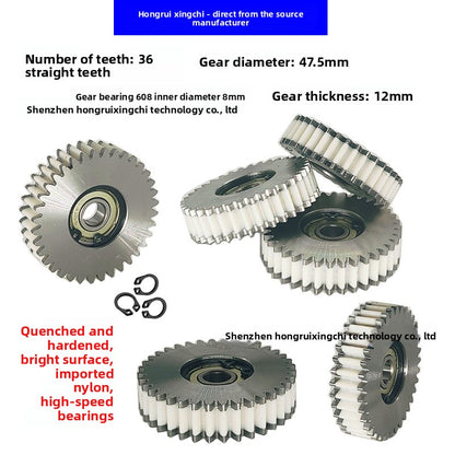 36 Steel Tooth Electric Scooter Accessories Collection