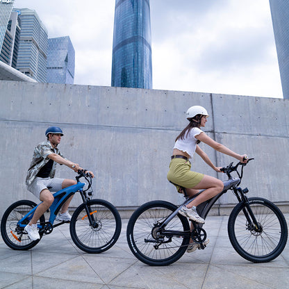 Adult High-Speed Electric Mountain Bike (500W/750W) – 50MPH Off-Road & Commuter E-Bike with Full Suspension & Lithium Battery