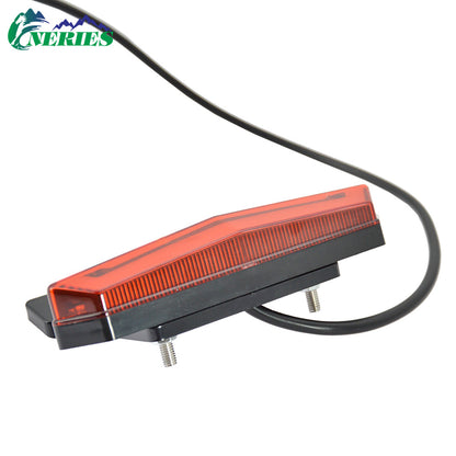 Electric Bicycle High Brightness Front Light Tail Light Brake Turn Signal Combination Five-Star Switch Button Scooter Modification Parts