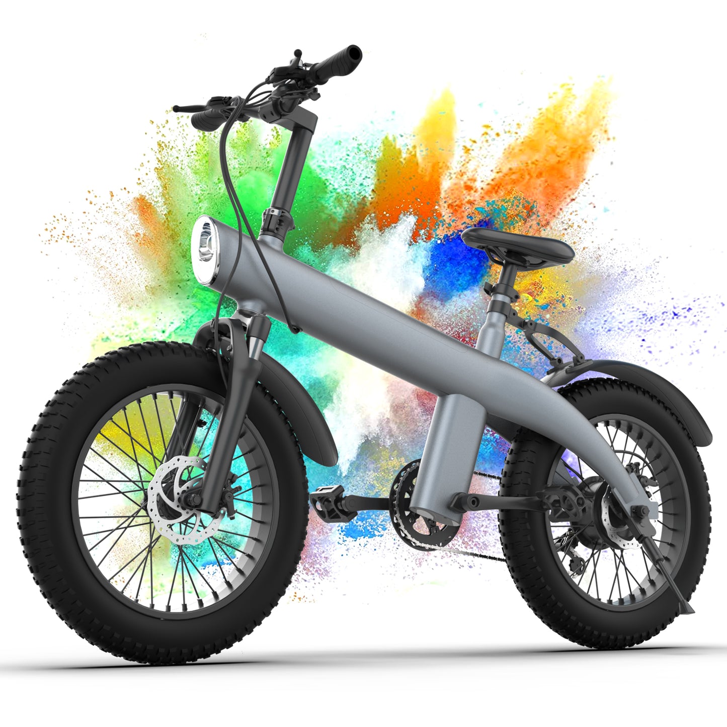 Q3 Fat Tire E-Bike – 48V 750W High Power Full Suspension Electric Bicycle for Adults