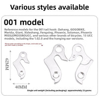 Bicycle Rear Derailleur Hangers for Mountain & Road Bikes