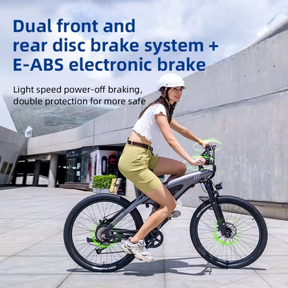 Adult High-Speed Electric Mountain Bike (500W/750W) – 50MPH Off-Road & Commuter E-Bike with Full Suspension & Lithium Battery