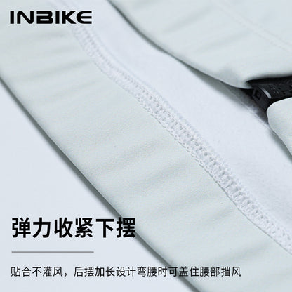 Traje de ciclismo térmico de invierno de polar para mujer, manga larga, chaqueta polar para bicicleta de carretera. 