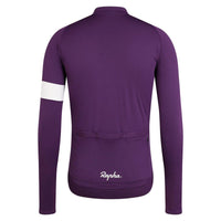 Winter Thermal Fleece Cycling Jersey Long Sleeve, Road & MTB Unisex Fleece Bike Shirt