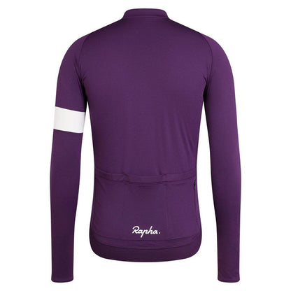 Maillot de ciclismo polar térmico de invierno de manga larga, camiseta unisex de ciclismo de carretera y MTB 