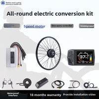 Kit de conversión para bicicleta eléctrica con motor delantero Bafang 48V 500W