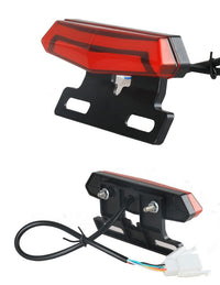 Electric Vehicle LED Rear Tail Light Turn Signal Flowing Driving Light Brake Light High Brightness Warning Light