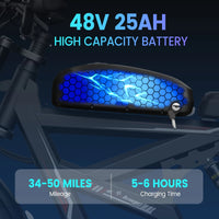 2000W Dual-Motor Electric Bike – 20-Inch Fat-Tire Off-Road E-Bike
