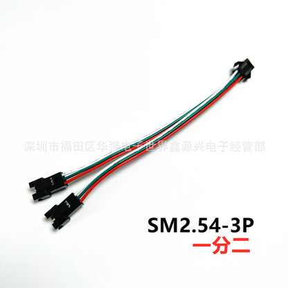 LED Light Strip Splitter Plug-in Connector Airplane Head