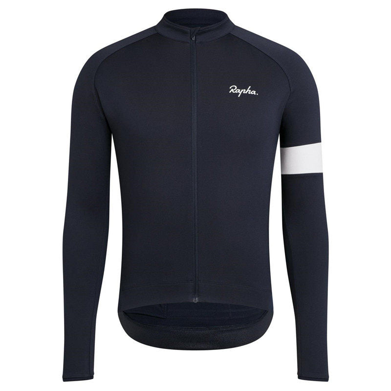 Maillot de ciclismo polar térmico de invierno de manga larga, camiseta unisex de ciclismo de carretera y MTB 