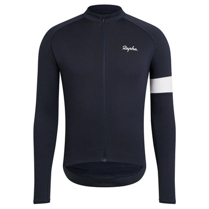 Maillot de ciclismo polar térmico de invierno de manga larga, camiseta unisex de ciclismo de carretera y MTB 