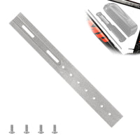Aluminum Chassis Battery Base Plate for Ebike with  Mid Drive Motor and Brushless Hub Motor Downtube Battery