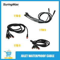 Julet 1T4/1T5/1T6 waterproof cable, a single cable to 456 controllers, adapter and extension cable