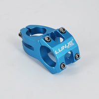 Mountain bike handlebar stem, aluminum alloy, fixed-gear, short stem, 25.4/31.8*45mm, CNC hollow stem