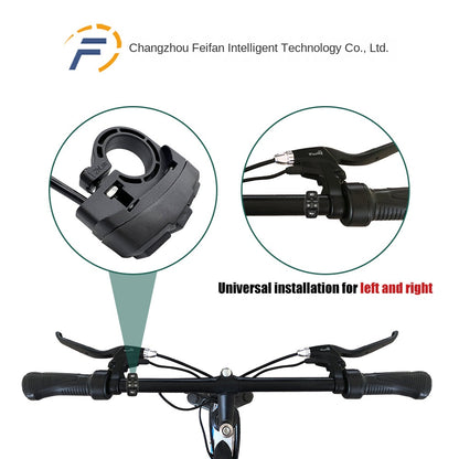 Bicycle Lithium Battery Modification Accessories Five Star DK336 Three-in-One Switch 36v48v Horn Headlight Steering Switch