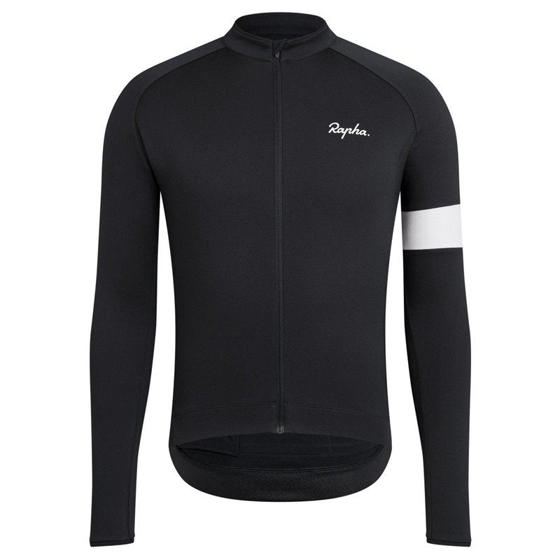 Maillot de ciclismo polar térmico de invierno de manga larga, camiseta unisex de ciclismo de carretera y MTB 