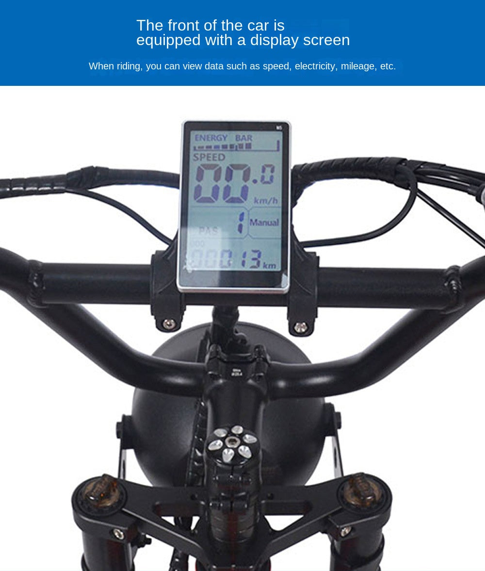 New 20inch Aluminum Alloy 750w High Power Mobility Scooter 13A Lithium Battery Electric Mountain Bike