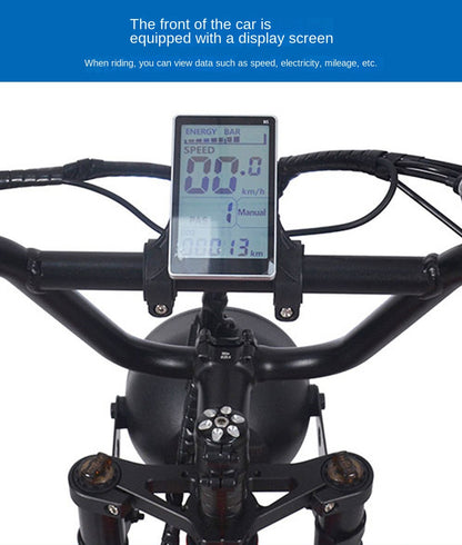 New 20inch Aluminum Alloy 750w High Power Mobility Scooter 13A Lithium Battery Electric Mountain Bike