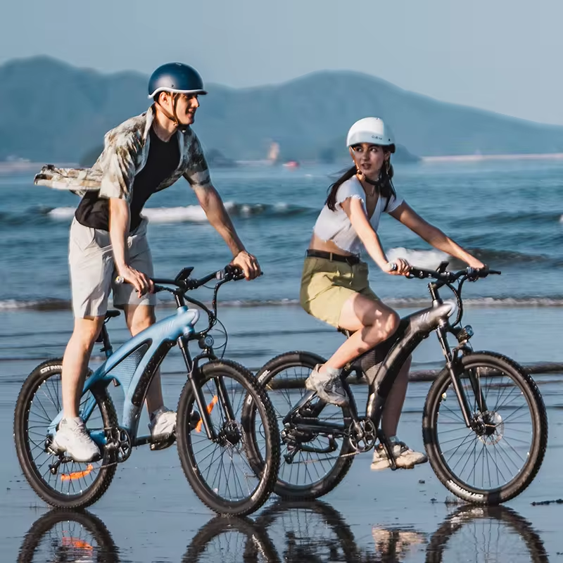 Adult High-Speed Electric Mountain Bike (500W/750W) – 50MPH Off-Road & Commuter E-Bike with Full Suspension & Lithium Battery