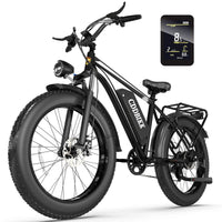 F26 Full-Suspension Fat-Tire Electric Bike – 48V 15.6Ah